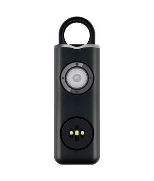 130dB Veiligheidsalarm Sleutelhanger met LED & USB-oplaadfunctie