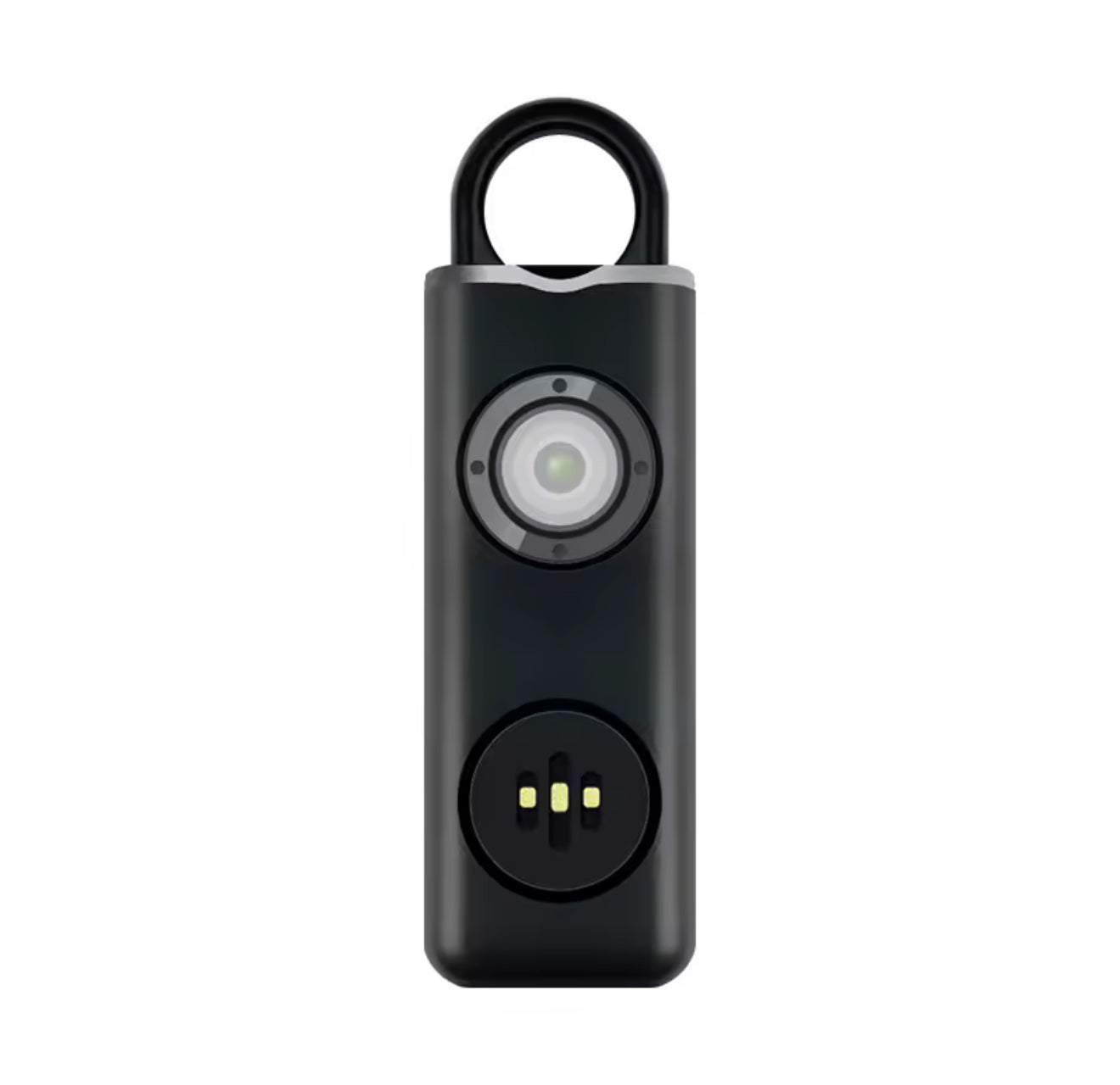 130dB Veiligheidsalarm Sleutelhanger met LED & USB-oplaadfunctie