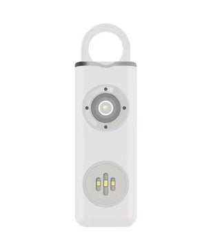 130dB Veiligheidsalarm Sleutelhanger met LED & USB-oplaadfunctie