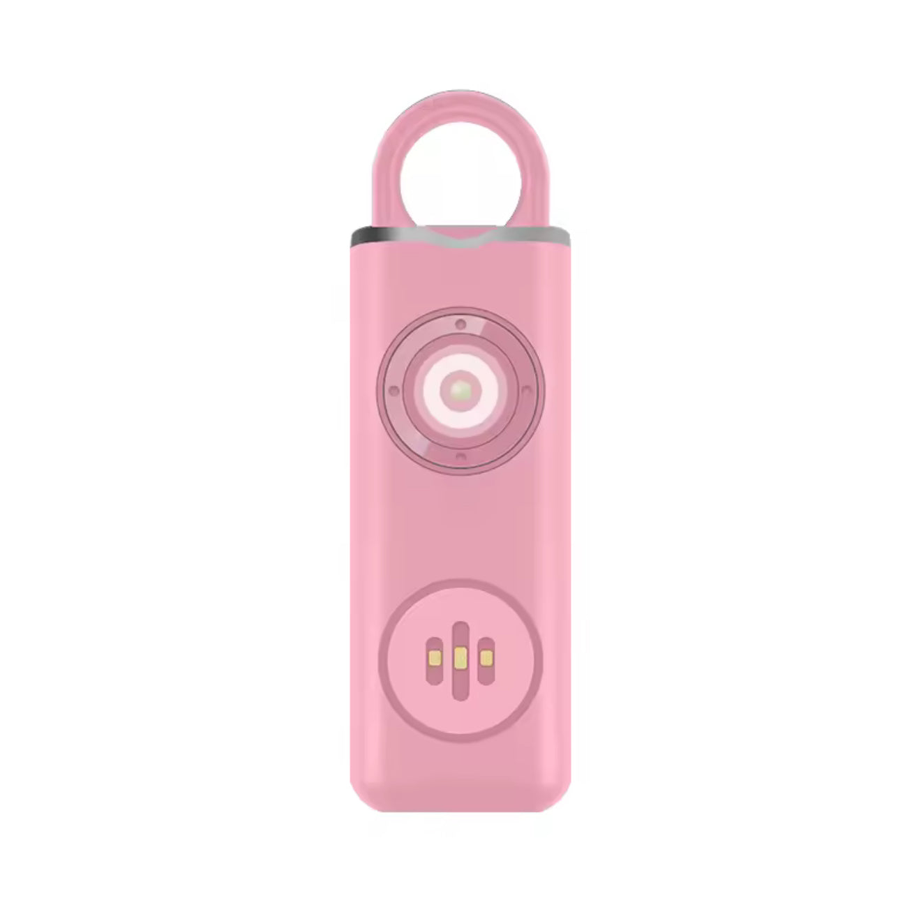 130dB Veiligheidsalarm Sleutelhanger met LED & USB-oplaadfunctie