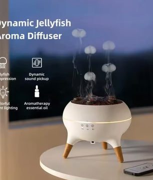JellyFish Aroma Diffuser – Luchtbevochtiger met LED en Afstandsbediening