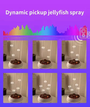 JellyFish Aroma Diffuser – Luchtbevochtiger met LED en Afstandsbediening