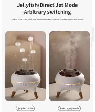 JellyFish Aroma Diffuser – Luchtbevochtiger met LED en Afstandsbediening