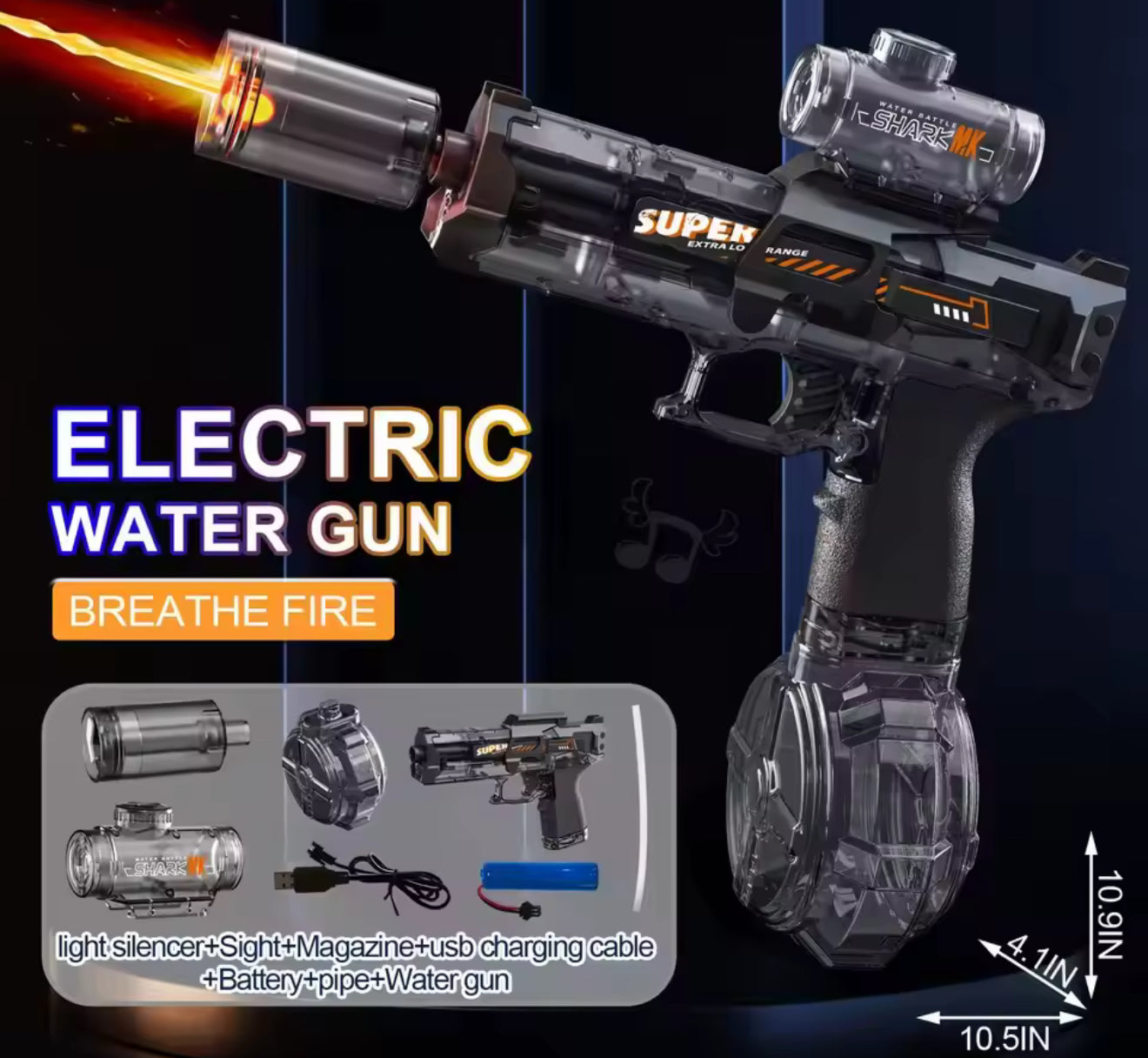 AquaBlaster Pro – Krachtig Elektrisch Waterpistool