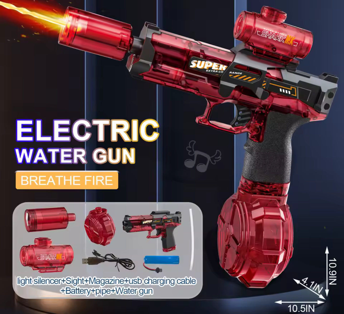 AquaBlaster Pro – Krachtig Elektrisch Waterpistool