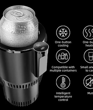 SmartCup 2-in-1 – Bekerhouder met Koel- & Warmfunctie voor in de Auto