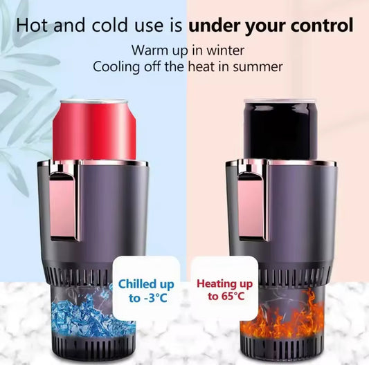 SmartCup 2-in-1 – Bekerhouder met Koel- & Warmfunctie voor in de Auto