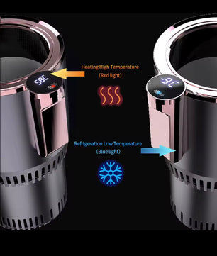 SmartCup 2-in-1 – Bekerhouder met Koel- & Warmfunctie voor in de Auto