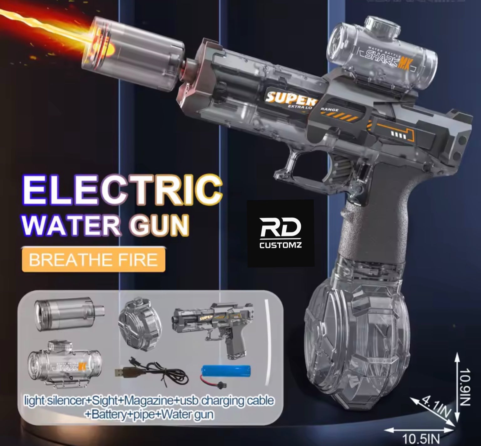 AquaBlaster Pro – Krachtig Elektrisch Waterpistool